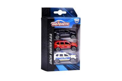 MAJORETTE SET 3 DACIA DUSTER METAL 7.5CM SuperHeroes ToysZone