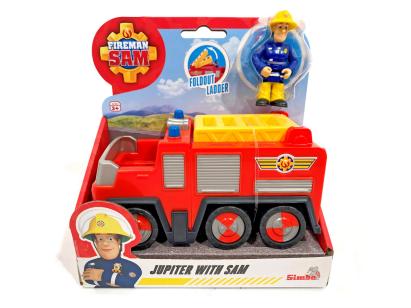POMPIERUL SAM MASINA JUPITER SI FIGURINA SAM SuperHeroes ToysZone