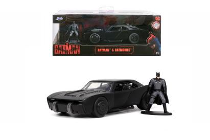 JADA BATMAN MASINUTA DIN METAL BATMOBILE 2022 SCARA 1:32 SuperHeroes ToysZone