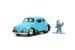 JADA SET MASINUTA METALICA VOLKSWAGEN BETTLE SCARA 1:32 SI FIGURINA METALICA STITCH SuperHeroes ToysZone