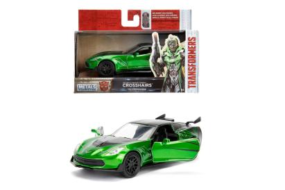 JADA TRANSFORMERS MASINUTA METALICA CHEVY CORVETTE SCARA 1:32 SuperHeroes ToysZone