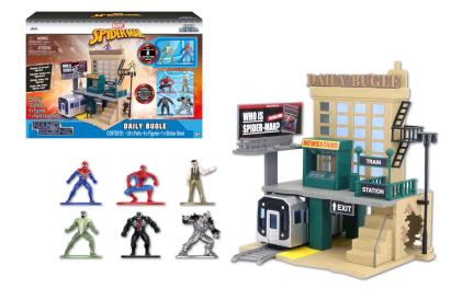 JADA MARVEL SPIDER MAN NANO SCENA NEW YORK SuperHeroes ToysZone