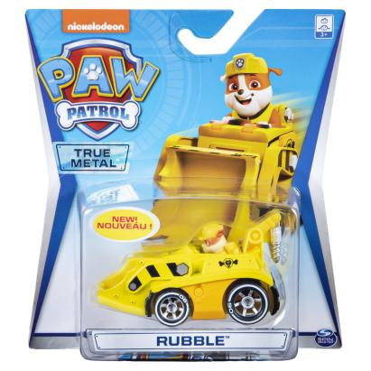 PATRULA CATELUSILOR  MACHETA  METALICA RUBBLE CU EXCAVATOR SuperHeroes ToysZone