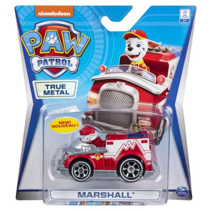 PATRULA CATELUSILOR  MACHETA  METALICA MARSHALL CU MASINA SuperHeroes ToysZone