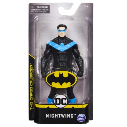 BATMAN FIGURINA NIGHTWING 15CM CU COSTUM NEGRU SuperHeroes ToysZone