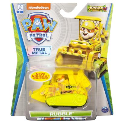 PATRULA CATELUSILOR MASINUTA METALICA RUBBLE JUNGLE RESCUE SuperHeroes ToysZone