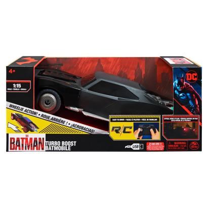 BATMAN FILM MASINA TURBO A LUI BATMAN RC SCARA 1:15 SuperHeroes ToysZone