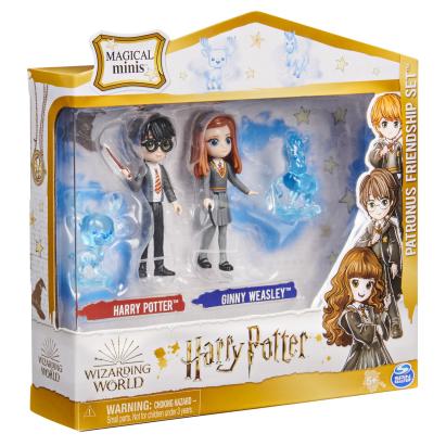 HARRY POTTER WIZARDING WORLD MAGICAL MINIS SET 2 FIGURINE HARRY POTTER SI GINNY WEASLEY SuperHeroes ToysZone