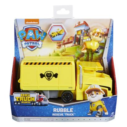 PATRULA CATELUSILOR BIG TRUCK PUPS RUBBLE SuperHeroes ToysZone