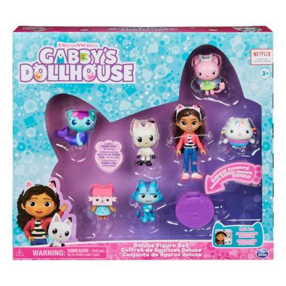 GABBYS DOLLHOUSE SET 7 FIGURINE DELUXE SuperHeroes ToysZone