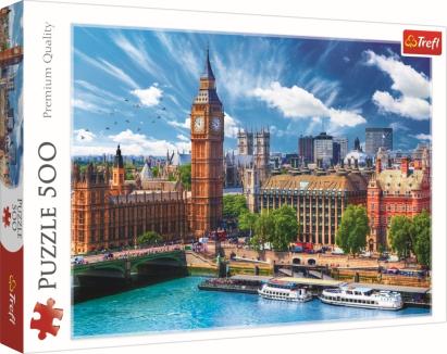 PUZZLE TREFL 500 O ZI CU SOARE LA LONDRA SuperHeroes ToysZone