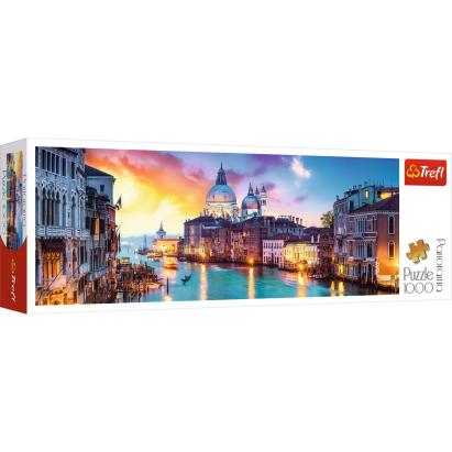 PUZZLE TREFL 1000 PANORAMA CANAL GRANDE VENETIA SuperHeroes ToysZone