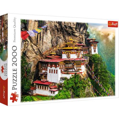 PUZZLE TREFL 2000 CUIBUL TIGRULUI BHUTAN SuperHeroes ToysZone