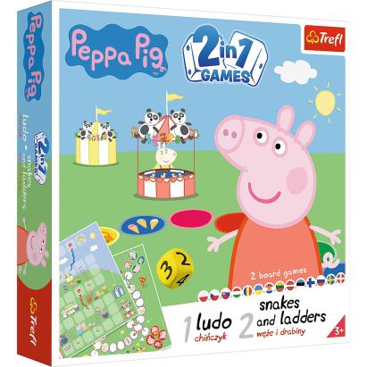 JOC PEPPA PIG 2IN1 LUDO SI SERPISORI SCARI SuperHeroes ToysZone