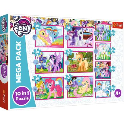 PUZZLE TREFL 10IN1 MY LITTLE PONY -  PONEII UIMITORI SuperHeroes ToysZone