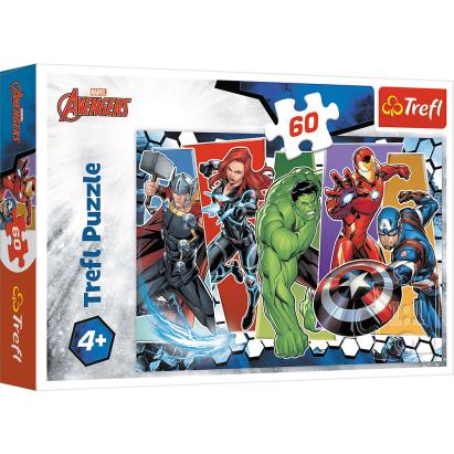 PUZZLE TREFL AVENGERS 60 INVINCIBILII SuperHeroes ToysZone
