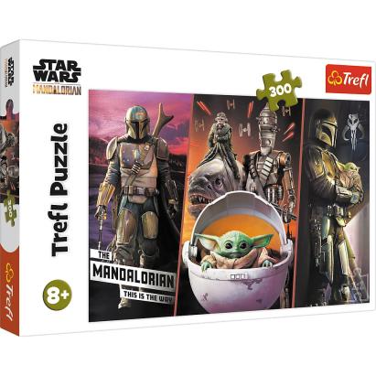 PUZZLE TREFL 300 STAR WARS MANDALORIANUL SuperHeroes ToysZone