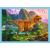 PUZZLE TREFL 4IN1 LUMEA DINOZAURILOR SuperHeroes ToysZone