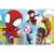 PUZZLE TREFL PRIMO SUPER SHAPE XXL 60 SPIDAY SuperHeroes ToysZone