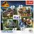 PUZZLE TREFL JURASSIC WORLD 4IN1 IN LUMEA DINOZAURILOR SuperHeroes ToysZone