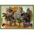 PUZZLE TREFL JURASSIC WORLD 4IN1 IN LUMEA DINOZAURILOR SuperHeroes ToysZone