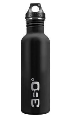 Bidon de baut 360 Degrees, otel inox, 550 ml, mattle black OutsideGear Venture