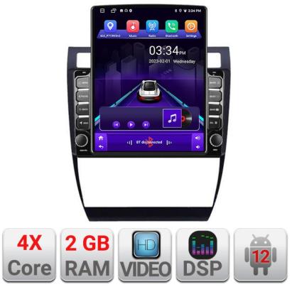 Navigatie dedicata Audi A6 K-102 ecran tip TESLA 9.7" cu Android Radio Bluetooth Internet GPS WIFI 2+32 DSP Quad Core CarStore Technology