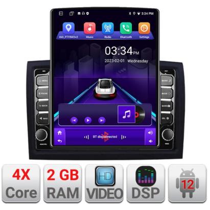 Navigatie dedicata Fiat ducato 2006- K-ducato ecran tip TESLA 9.7" cu Android Radio Bluetooth Internet GPS WIFI 2+32 DSP Quad Core CarStore Technology