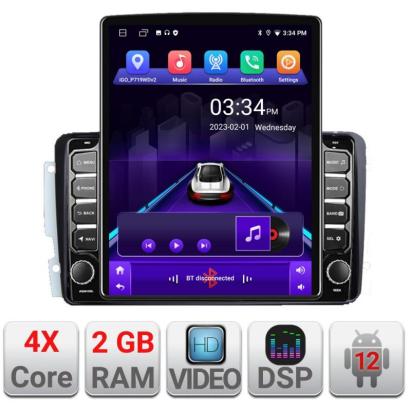 Navigatie dedicata Mercedes C 2001-2004 CLK G K-171 ecran tip TESLA 9.7" cu Android Radio Bluetooth Internet GPS WIFI 2+32 DSP Quad Core CarStore Technology