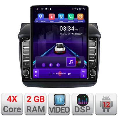 Navigatie dedicata Mitsubishi L200 2006-2014 K-094 ecran tip TESLA 9.7" cu Android Radio Bluetooth Internet GPS WIFI 2+32 DSP Quad Core CarStore Technology