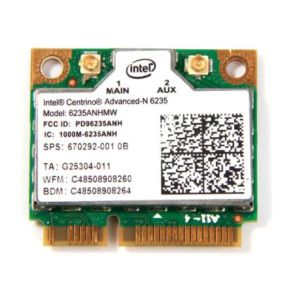 Modul Intel Centrino Advanced-N 6235 6235ANHMW, Wlan, Bluetooth 4.0, Half MINI Card, 802.11 a/b/g/n, Dual-band, 300 Mbps NewTechnology Media