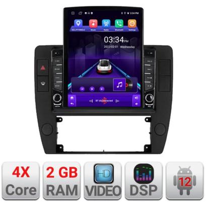 Navigatie dedicata Passat B5 1997-2004 ecran tip TESLA 9.7" cu Android Radio Bluetooth Internet GPS WIFI 2+32 DSP Quad Core CarStore Technology