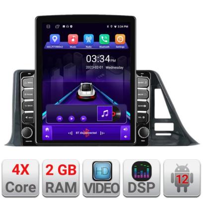 Navigatie dedicata Toyota CK-R LOW K-CK-R-A ecran tip TESLA 9.7" cu Android Radio Bluetooth Internet GPS WIFI 2+32 DSP Quad Core CarStore Technology