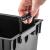 Ghiveci de flori, Prosperplast, Rato Low, patrat, imitatie ratan, alb, 22.3x22.3x22.8 cm GartenVIP DiyLine