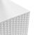 Ghiveci de flori, Prosperplast, Rato Low, patrat, imitatie ratan, alb, 22.3x22.3x22.8 cm GartenVIP DiyLine