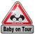 Semn de masina Baby on Tour REER 80210 Children SafetyCare