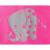 Vestă de siguranță MyBuddyGuard "Elefant" roz REER 53022 Children SafetyCare