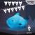 Lampa de veghe cu LED, cu oprire cronometrata, forma rechin, albastra, Lumilu Sea Life Shark, Reer 52303 Children SafetyCare