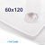 Protectie impermeabila antitranspiratie 3D pentru saltea 60x120 cm, AirCuddle TOP SAFE TS-120 Children SafetyCare