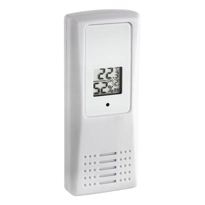 Transmitator wireless digital pentru temperatura si umiditate, afisaj LCD, alb, TFA 30.3208.02 Children SafetyCare