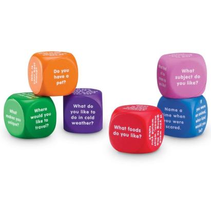 Cuburi pentru conversatii PlayLearn Toys