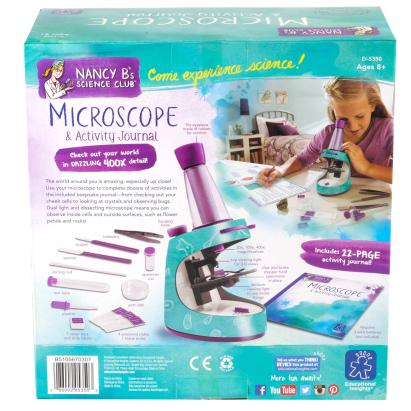 Microscop cu jurnal de activitati PlayLearn Toys