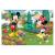 Puzzle 2 in 1 - Minnie la treaba (2 x 77 piese) PlayLearn Toys