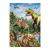 Puzzle XL - Lumea dinozaurilor neon (100 piese) PlayLearn Toys