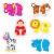 Baby Puzzle: Animale din jungla (2 piese) PlayLearn Toys
