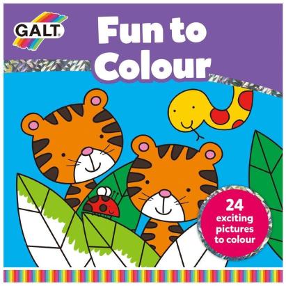 Carte de colorat  Fun to Colour PlayLearn Toys