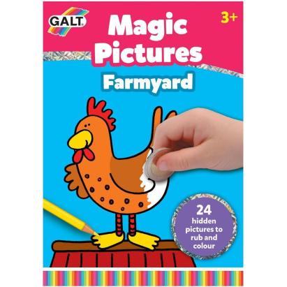 Magic Pictures - Razuim si coloram - Ferma PlayLearn Toys