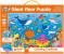 Puzzle Podea: Numaram animalute marine (30 piese) PlayLearn Toys