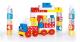 Cuburi de construit din plastic - 50 piese PlayLearn Toys