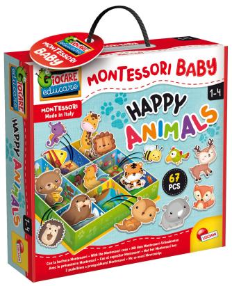 Cutiuta Montessori - Animalutele in mediul lor PlayLearn Toys